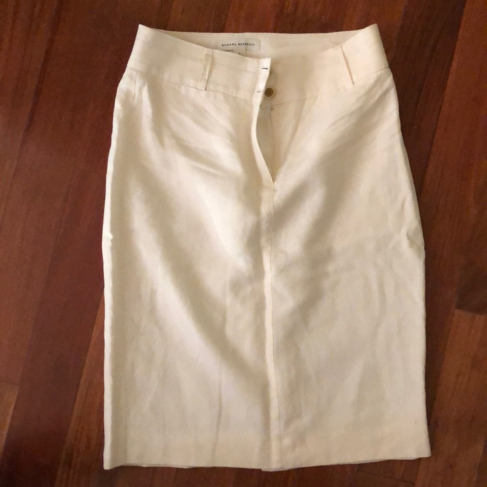 Linen skirt